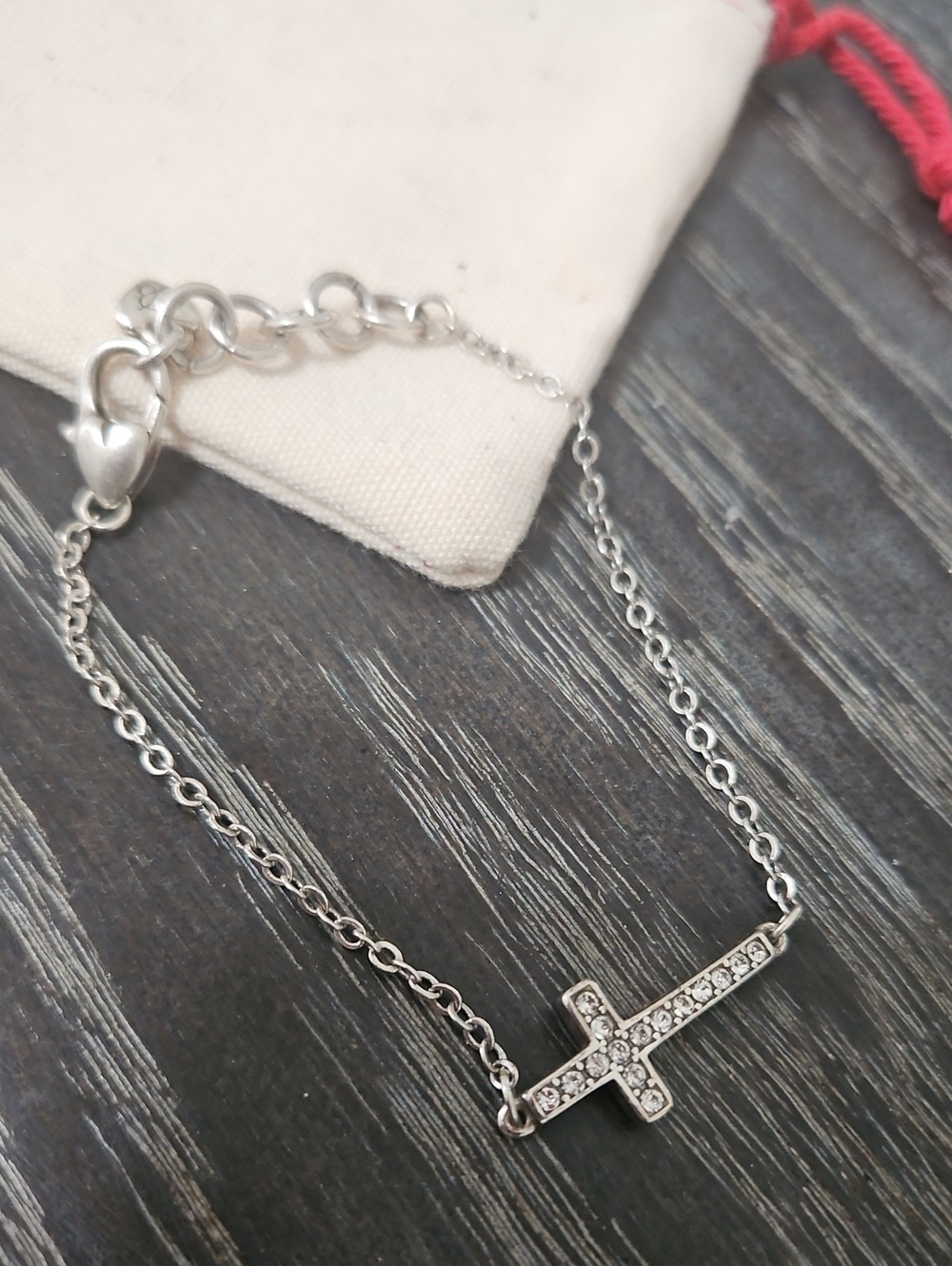Brighton Inner Shine Cross Anklet/Bracelet